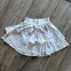 Lululemon Floral Skirt w/ White Shorts